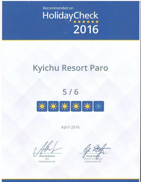 Kichu Resorts Paro Esterno foto